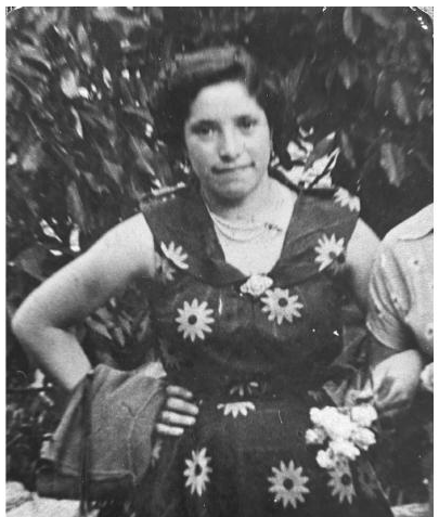 Olguita adolescente, años 50
