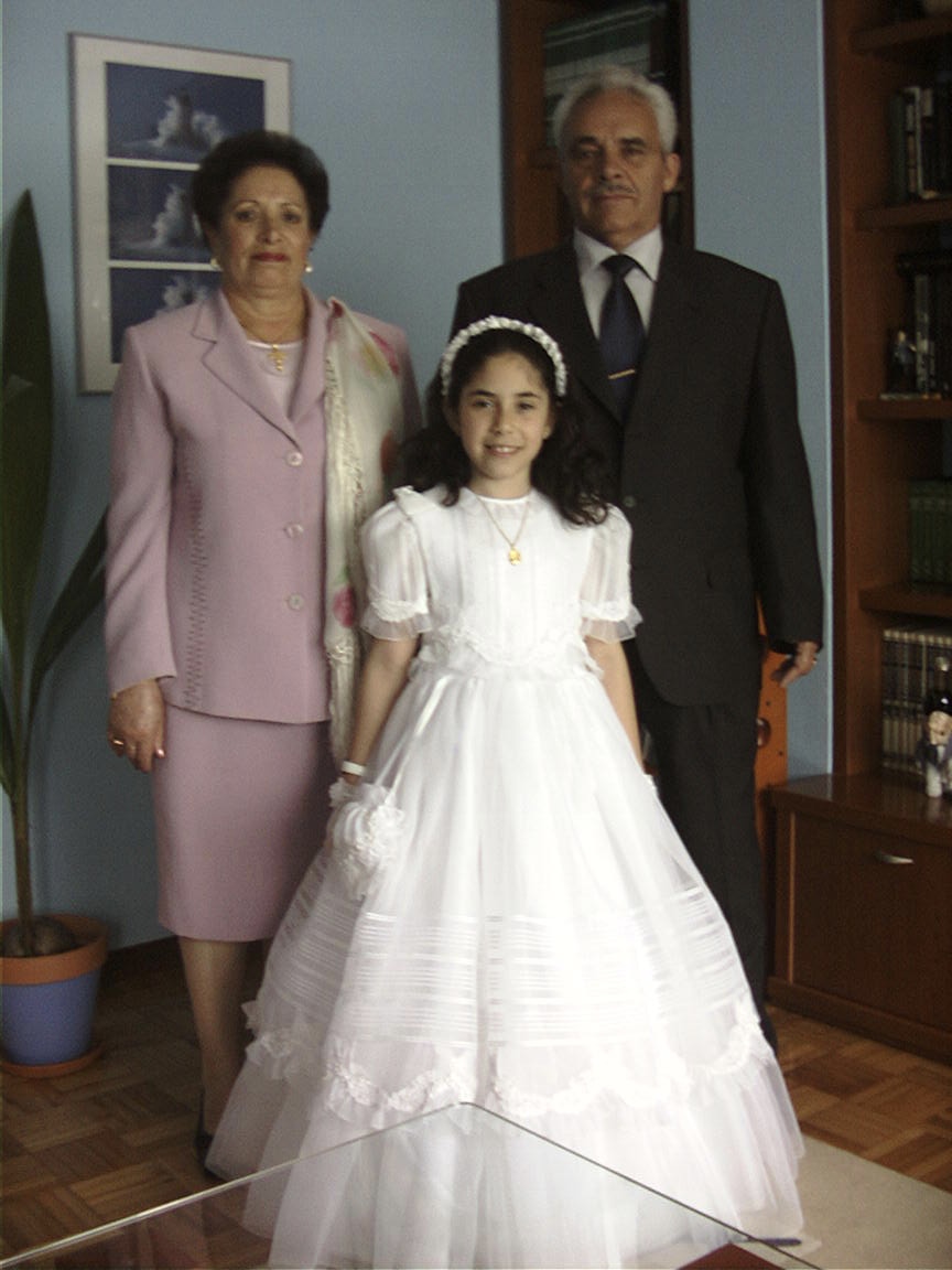 Comunión Tamara 2001