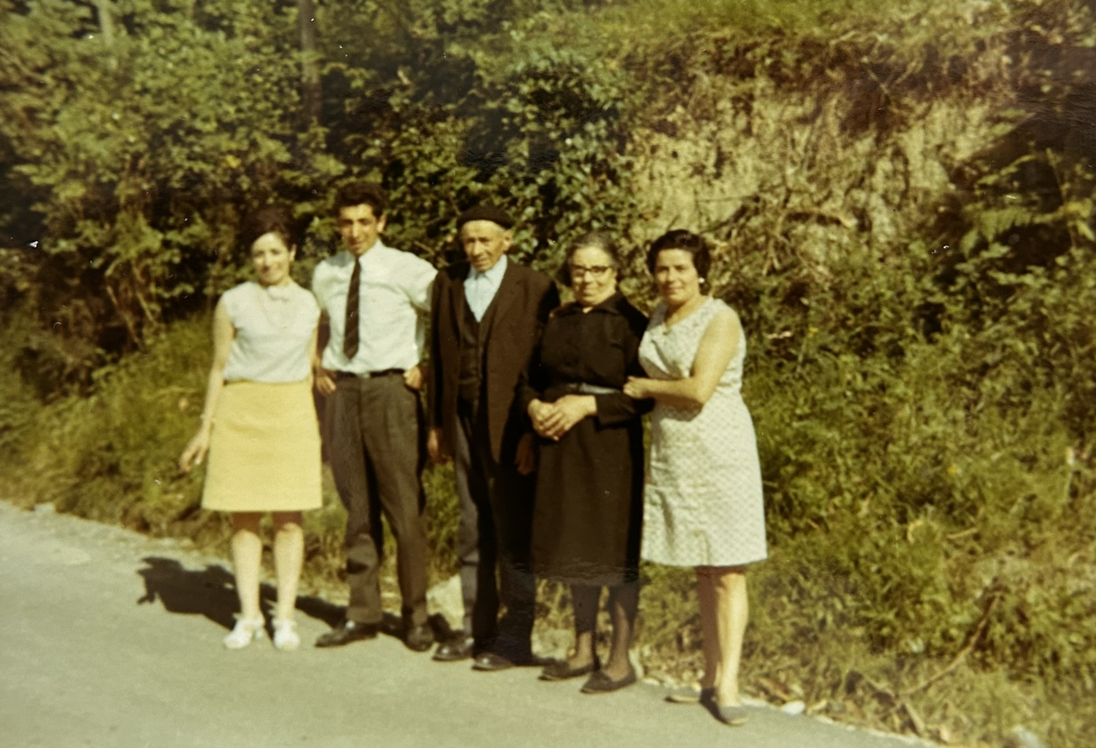 Olguita con familia en Nubledo